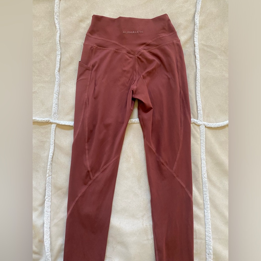 Alphalete Force Legging - Martian Red - S